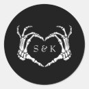 Search for rock wedding stickers Gothic