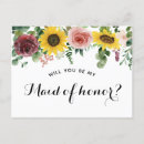 Search for sunflower bridesmaid cards Greenery