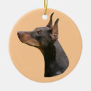 Search for red doberman christmas tree decorations Dobermann