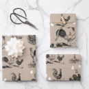 Search for rooster wrapping paper Modern