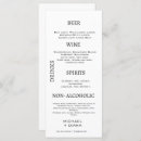 Search for drinks wedding menus Script