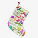 Search for bird christmas stockings Colourful