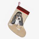 Search for basset hound christmas stockings Dog