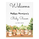 Search for woodland baby shower posters Boy