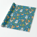 Search for christmas fireplace wrapping paper Santa