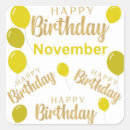 Search for november stickers Born in november