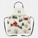 Search for christmas aprons Snow