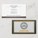 Search for car logo business cards Black