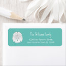 Search for sand dollars return address labels Tropical