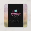 Search for bakery business cards Glitter