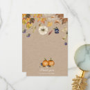 Search for spice thank you cards Pumpkin baby shower