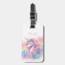 Search for unicorn luggage tags Pretty