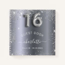Search for winter wonderland guest books Silver