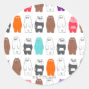 Search for bare stickers Bear pattern