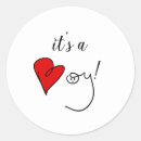 Search for its a boy announcement stickers Shower