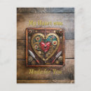 Search for rubies postcards Heart