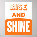 Search for rise and shine posters Sun