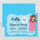 Search for sleepover invitations Pajama party