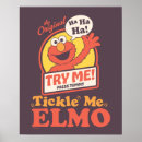 Search for elmo posters Tickle me elmo