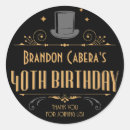 Search for 40th birthday men stickers Modern