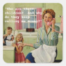 Search for retro housewife stickers Humour