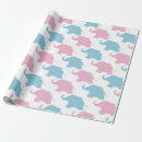 Search for pink elephant wrapping paper Jungle