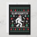 Search for bigfoot party invitations Santa