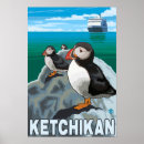 Search for puffin posters Alaska