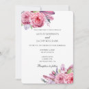 Search for boho feather wedding invitations Bohemian