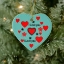 Search for will you marry me christmas tree decorations I love you