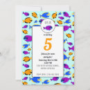 Search for tropical fish invitations Colourful