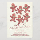 Search for gingerbread invitations Cookie swap