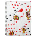 Search for playing card notebooks King