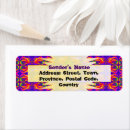Search for tribal return address labels Fiery