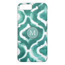 Search for decorative initials iphone cases Teal