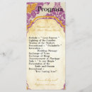 Search for damask wedding programs Elegant