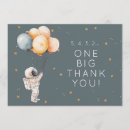 Search for astronaut thank you cards Outer space party