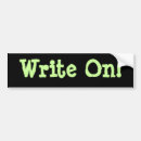 Search for author bumper stickers Writers