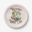 Search for girl first birthday paper plates Watercolor