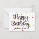 Search for happy birthday note cards Colourful