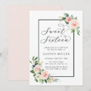 Search for peony birthday invitations Modern