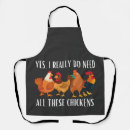 Search for chickens aprons cartoon