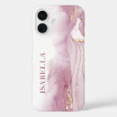 Search for pink blush marble iphone cases Watercolor