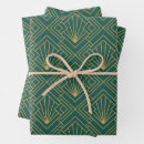 Search for art deco christmas wrapping paper Gold
