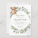 Search for woodland bear invitations Greenery