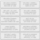 Search for guest wedding stickers Address