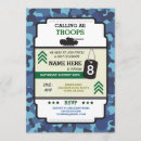 Search for blue camo invitations Soldier