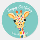Search for giraffe love stickers Made with love