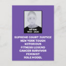 Search for notorious postcards Supreme court justice