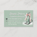 Search for vacuum cleaner business cards Janitorial
